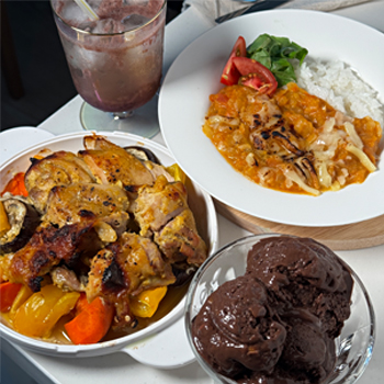 �y�����ȃZ�b�g�E���������z�P��P���R�[�X�i������Z�b�g�j�y7/18�i�y�j15��00���J�Õ� Ami�搶�b��Ń��N���܁@�̂ɗD��������z�i���y�J���[��280g�A���Ċ���200g�A���̈������140ml�j���}�g�E�I�����C����Z�b�g